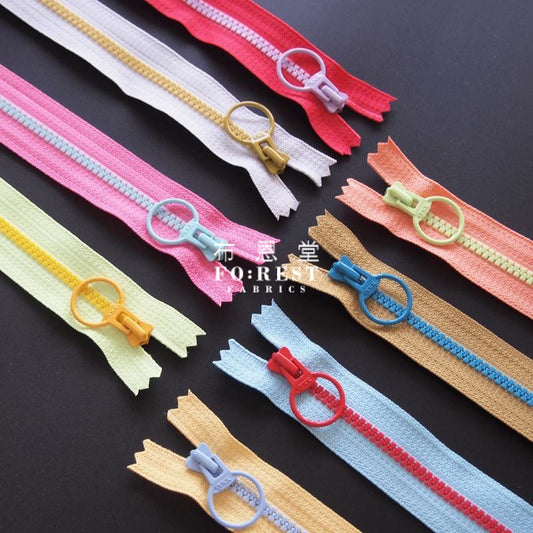 Ykk 20Cm Colourmix Zippers Set Zipper