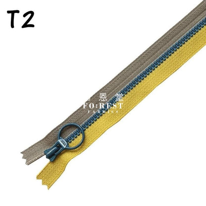 YKK 20cm Triple Mix Zippers - FO:REST Fabric 布恩堂Liberty fabrictana lawnjapanese fabricykk zipper