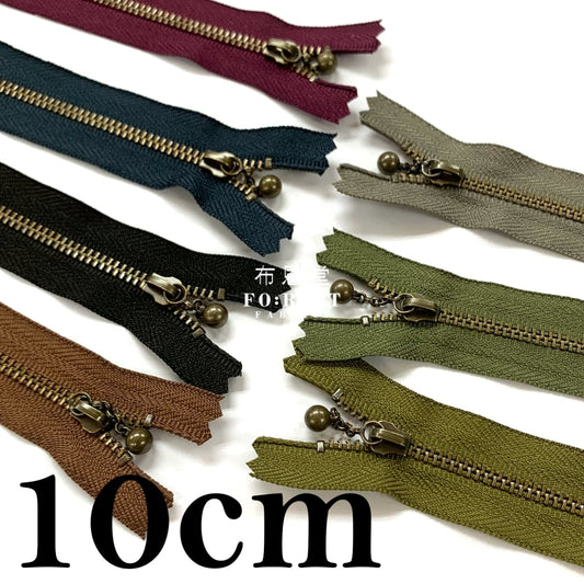 Ykk Zipper Golden Colour 10Cm