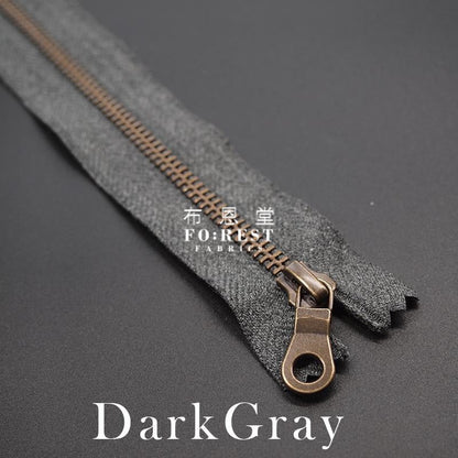 YKK40cm Marble Zippers Antique Glod - FO:REST Fabric 布恩堂Liberty fabrictana lawnjapanese fabricykk zipper