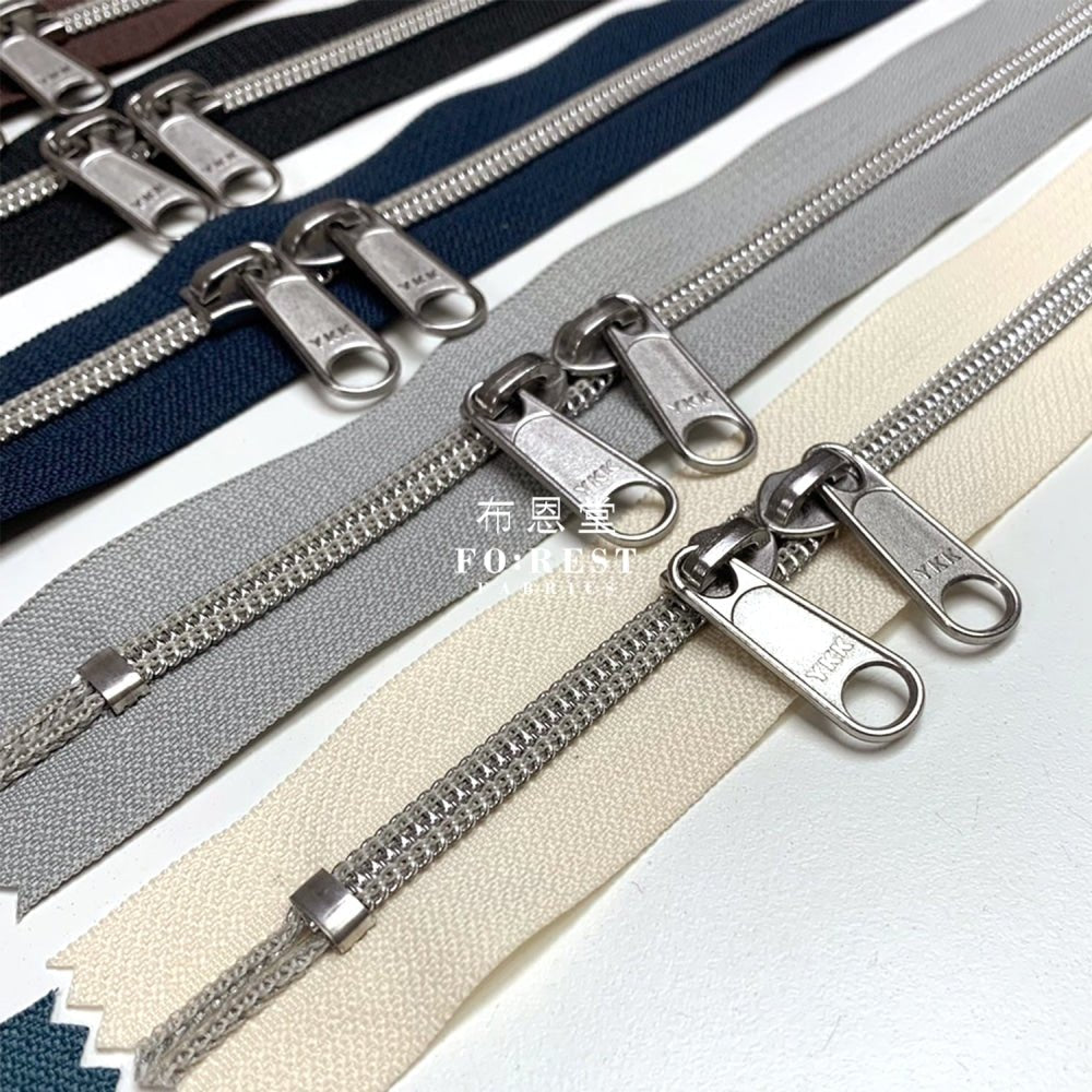 YKK60cm double silder Zippers - FO:REST Fabric 布恩堂Liberty fabrictana lawnjapanese fabricykk zipper